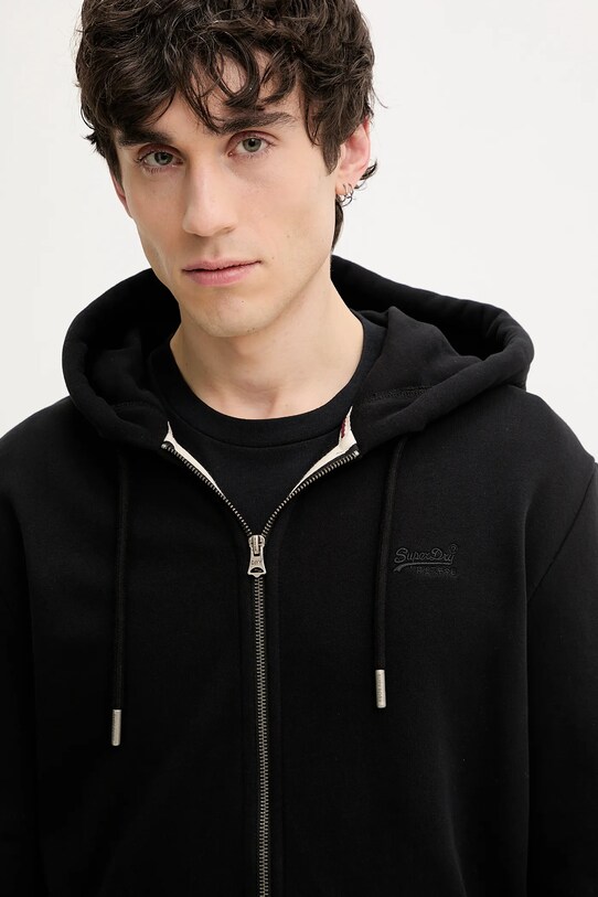 Mikina Superdry čierna M2014128A.02A