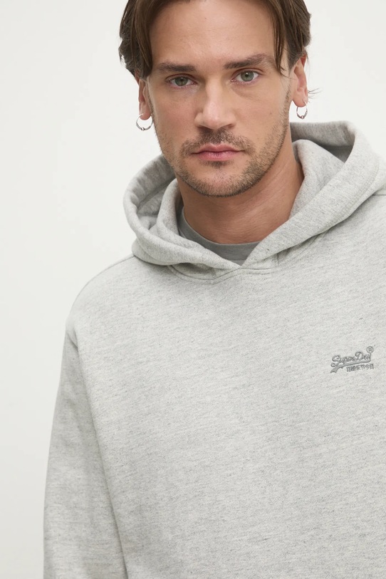 Superdry hanorac de bumbac gri M2014168A.D6V