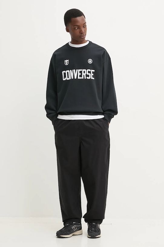 Converse bluza 10028409.A01 czarny SS25