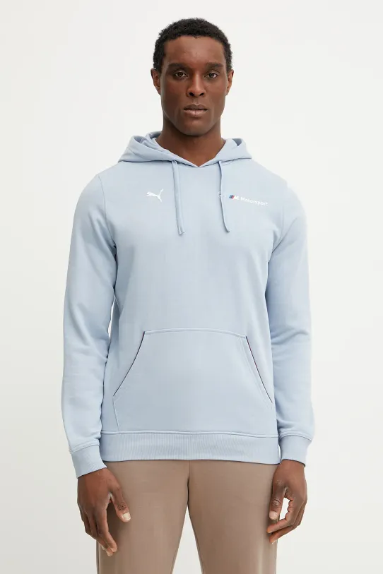 Puma bluza BMW MMS ESS+ z kapturem niebieski 627508