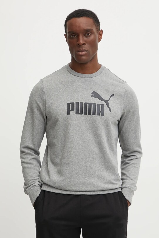Puma bluza melanj gri 682560