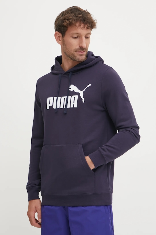 Puma bluza print bleumarin 682572