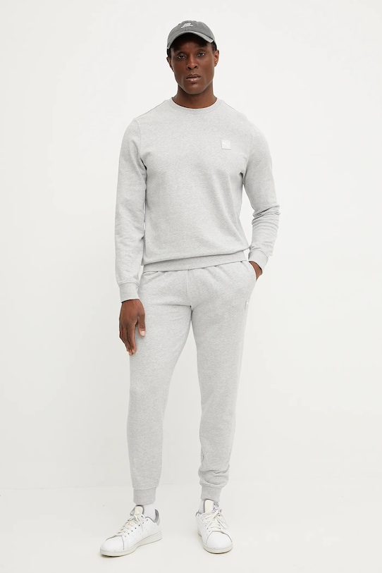 Puma bluza bawełniana 684727 szary SS25