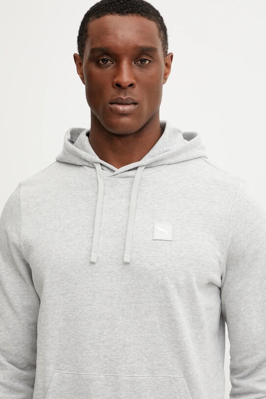 Puma bluza bawełniana szary 684728
