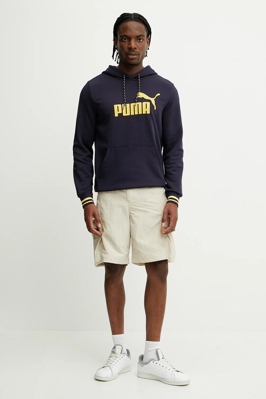 Mikina Puma 685895 tmavomodrá SS25