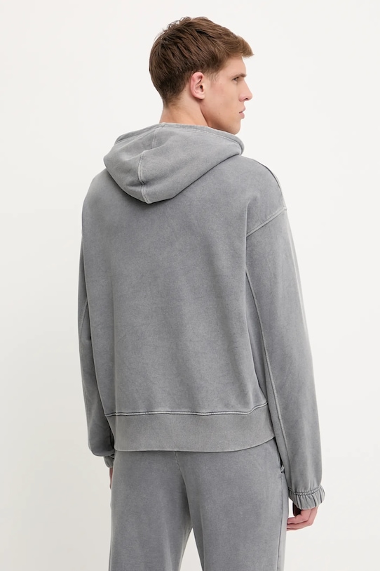 Oblečenie Mikina s kapucňou Calvin Klein Underwear LV00NM2894 sivá