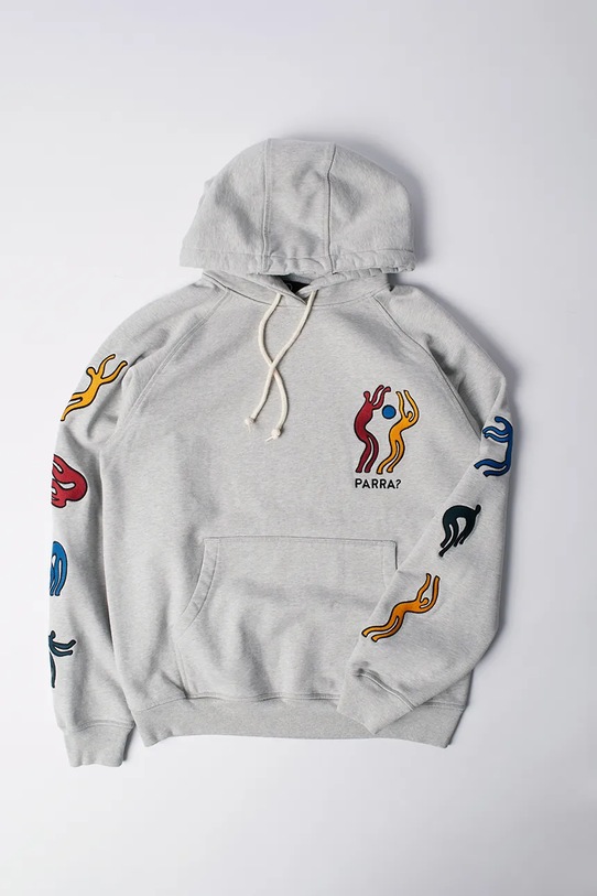 by Parra bluza bawełniana La chambre 53116 szary SS25