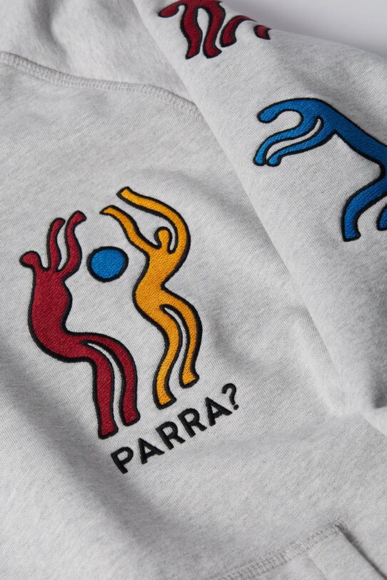 by Parra bluza bawełniana La chambre 53116 szary