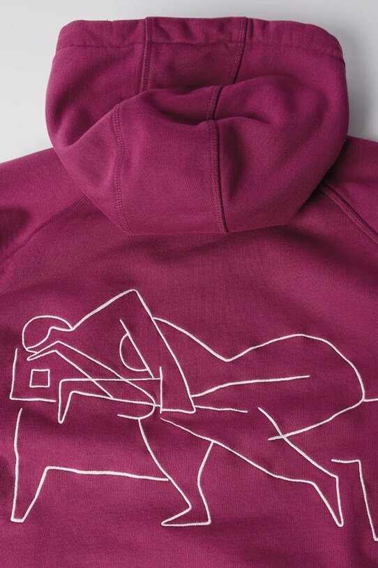 Одежда Хлопковая кофта by Parra Sleep now 53230 розовый