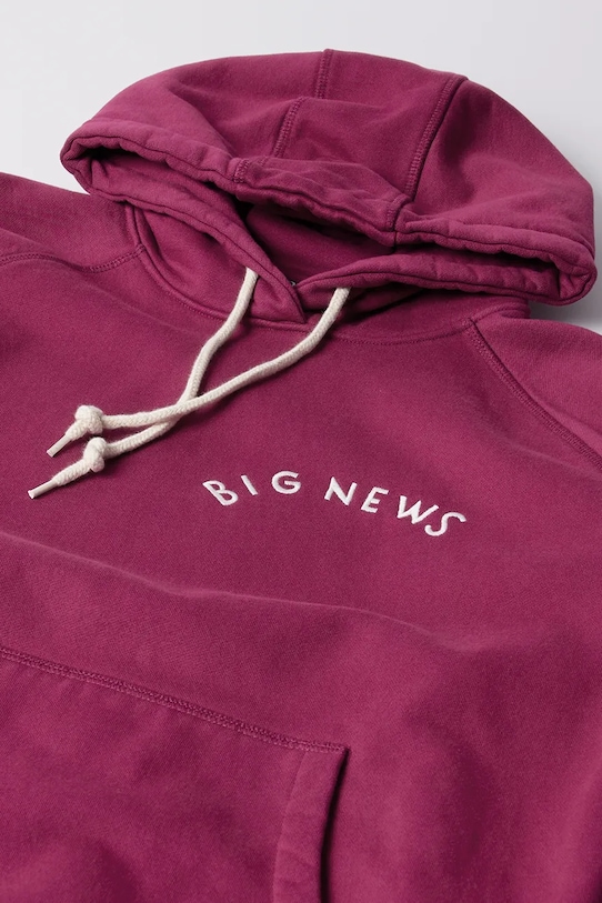 by Parra bluza bawełniana Sleep now różowy 53230