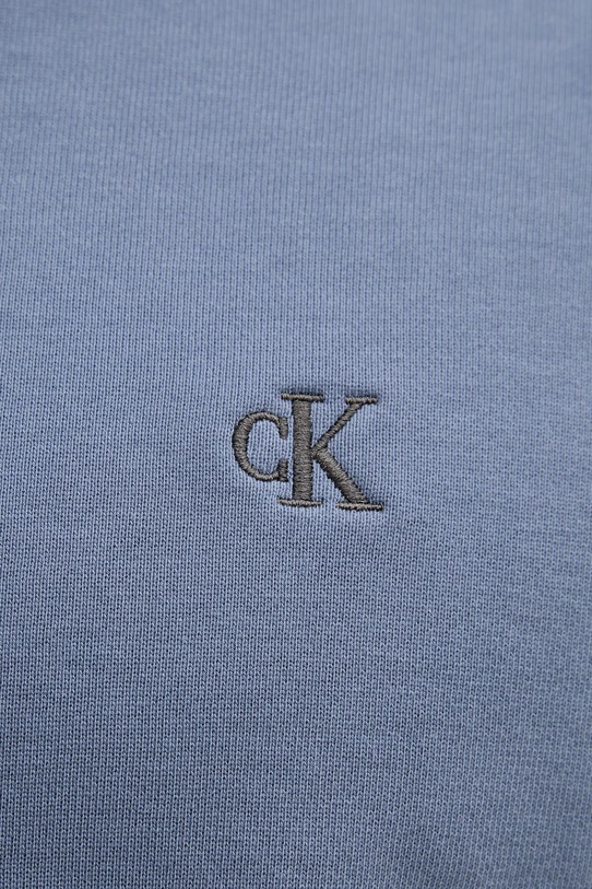 Calvin Klein Jeans bluza bawełniana J30J327228 niebieski
