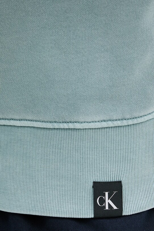 Bavlnená mikina Calvin Klein Jeans J30J327274 modrá