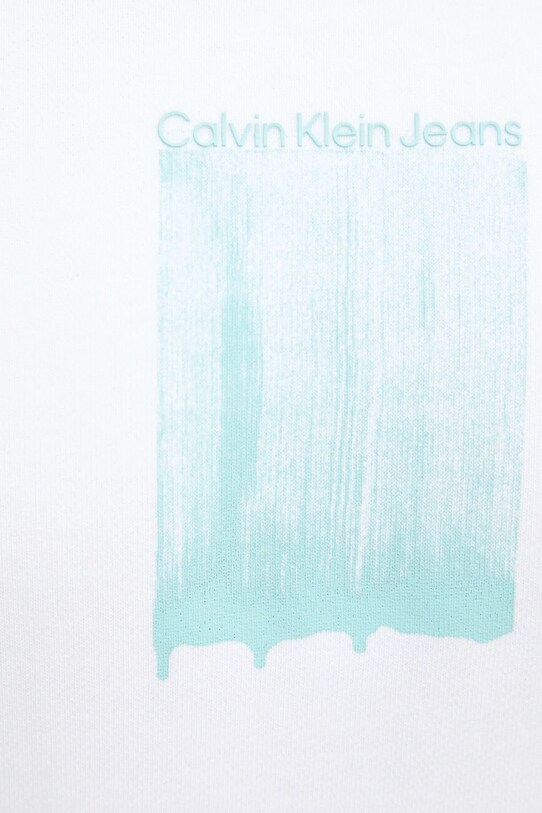 Calvin Klein Jeans bluza bawełniana J30J327525 biały