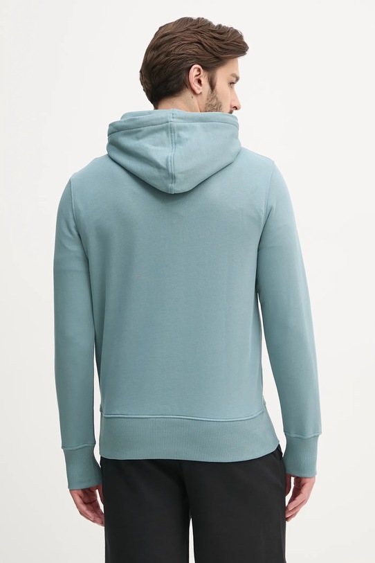 Odzież Calvin Klein Jeans bluza bawełniana J30J327525 zielony