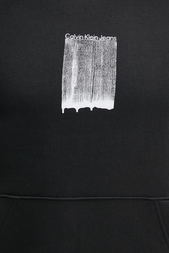 Bavlněná mikina Calvin Klein Jeans J30J327525 černá