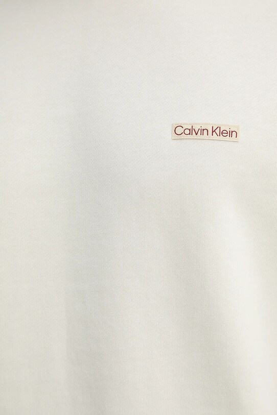 Calvin Klein Jeans bluza bawełniana J30J327530 beżowy