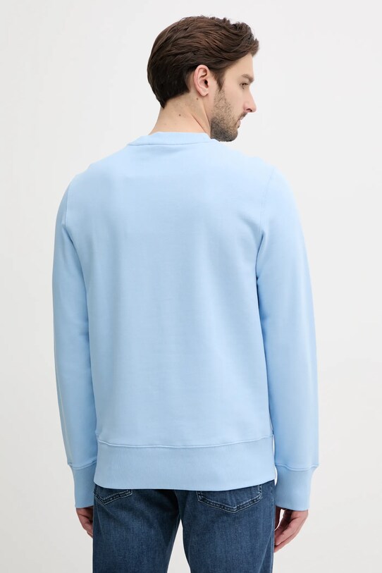 Îmbrăcăminte Calvin Klein Jeans hanorac de bumbac J30J327530 albastru
