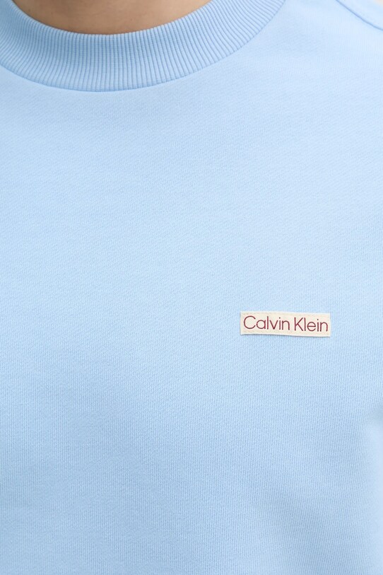 Calvin Klein Jeans hanorac de bumbac J30J327530 albastru