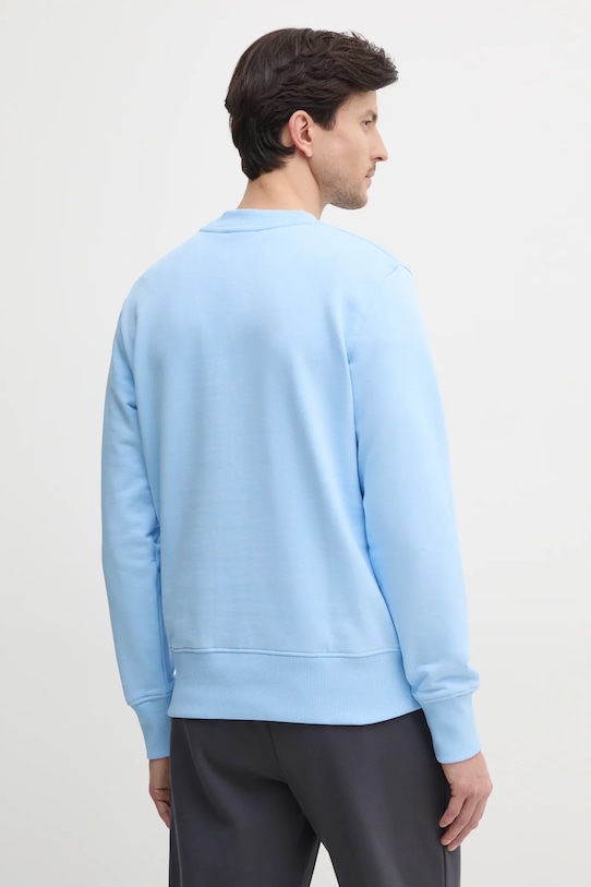 Odzież Calvin Klein Jeans bluza bawełniana J30J327470 niebieski