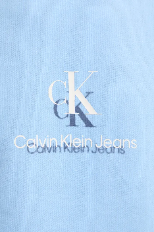 Calvin Klein Jeans bluza bawełniana J30J327470 niebieski