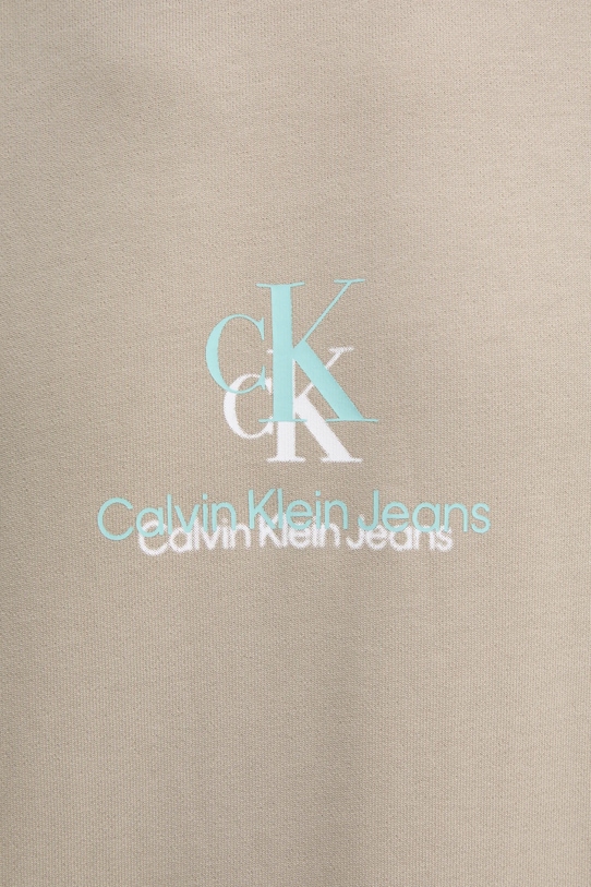 Бавовняна кофта Calvin Klein Jeans J30J327470 бежевий