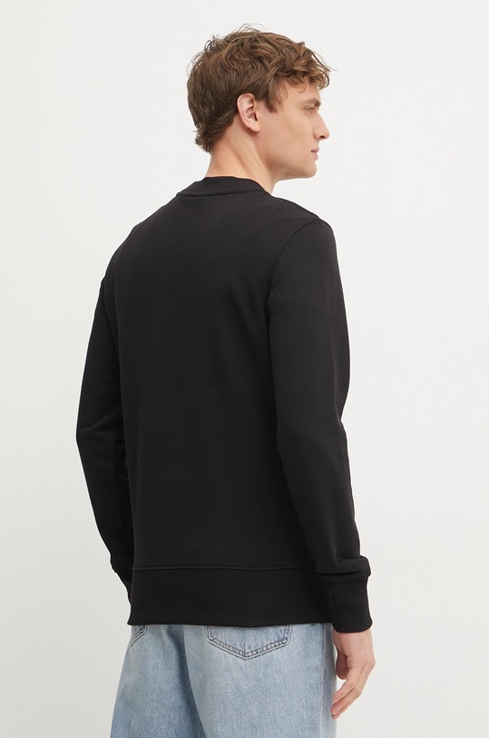 Îmbrăcăminte Calvin Klein Jeans hanorac de bumbac J30J327470 negru