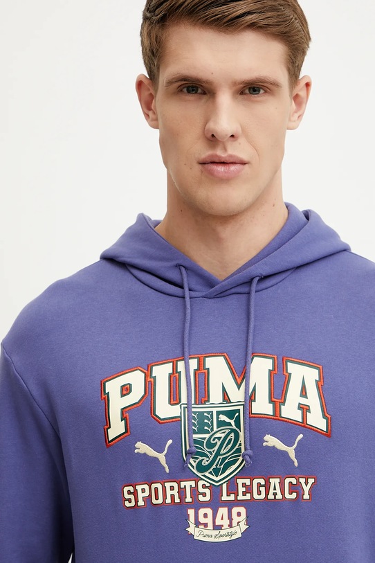 Бавовняна кофта Puma фіолетовий 629629