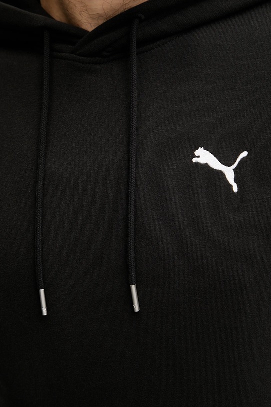 Памучен суичър Puma 629648 черен