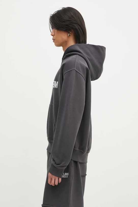 Helmut Lang bluza Meatpacking Ho.Cmbd O10HM519 szary SS25