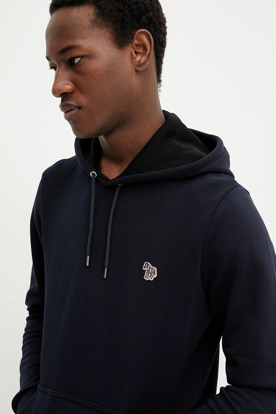 PS Paul Smith bluza bawełniana granatowy M2R.284S.KZEBRA