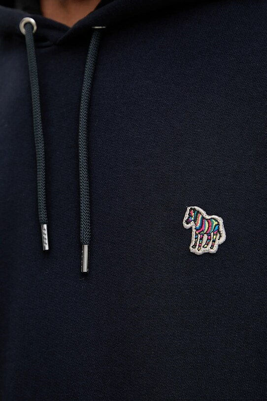 Bavlnená mikina PS Paul Smith M2R.284S.KZEBRA tmavomodrá