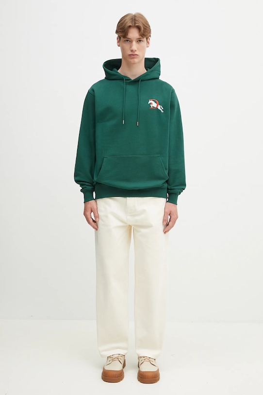 Drôle de Monsieur cotton sweatshirt Le Hoodie Polo G.HO178.CO200.DGN