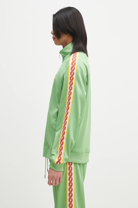 Drôle de Monsieur bluza La Track jacket Tresse G.SJ007.PL135.AV zielony SS25