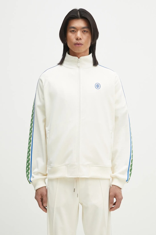 Mikina Drôle de Monsieur La Track jacket Tresse nášivka béžová G.SJ007.PL135.OW
