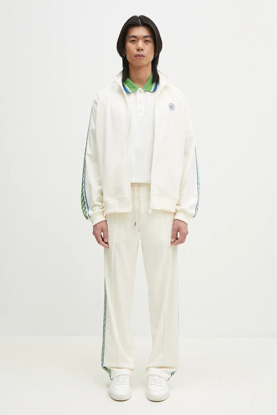 Mikina Drôle de Monsieur La Track jacket Tresse G.SJ007.PL135.OW béžová