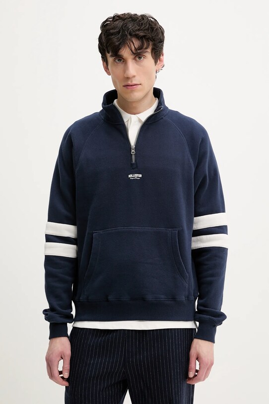 Hollister Co. bluza imprimeu bleumarin KI322.5005.200