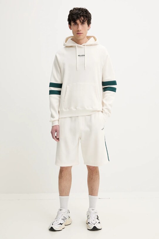 Μπλούζα Hollister Co. KI322.5006.178 μπεζ SS25