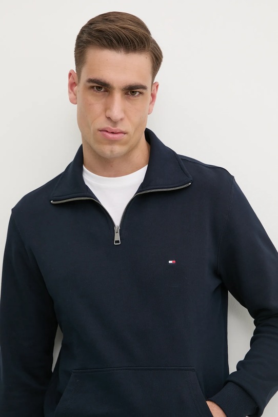 Tommy Hilfiger bluza bawełniana granatowy MW0MW37238