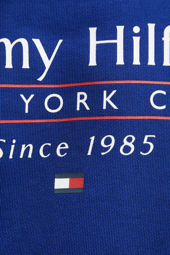 Bavlnená mikina Tommy Hilfiger MW0MW38672 modrá