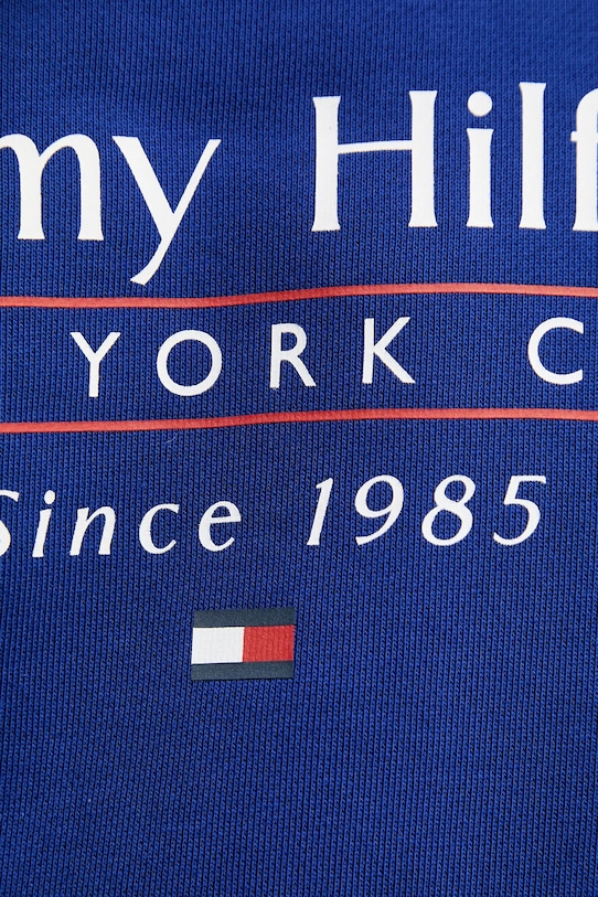 Tommy Hilfiger bluza bawełniana MW0MW38672 niebieski