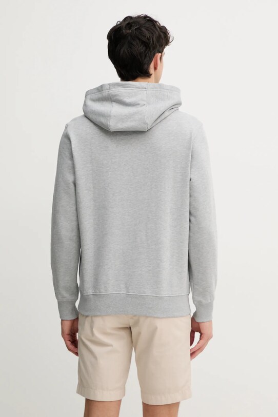 Ρούχα Βαμβακερή μπλούζα Tommy Hilfiger MW0MW38672 γκρί
