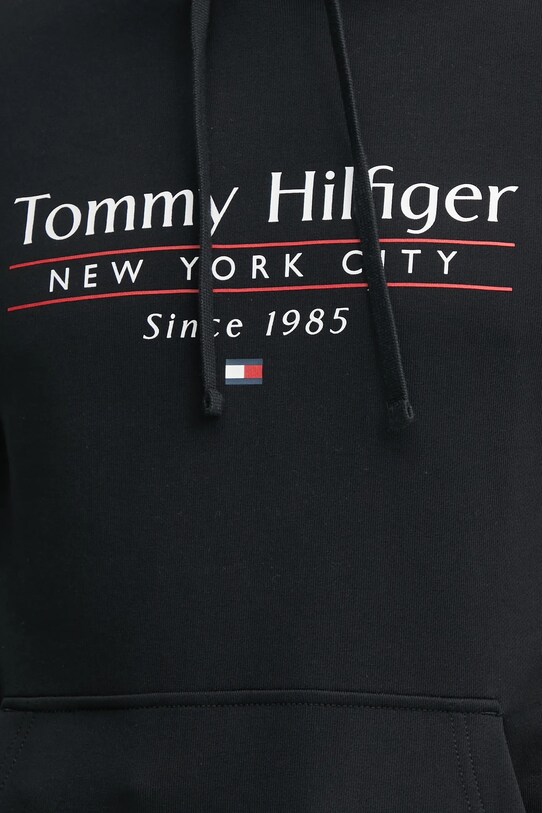 Хлопковая кофта Tommy Hilfiger MW0MW38672 чёрный