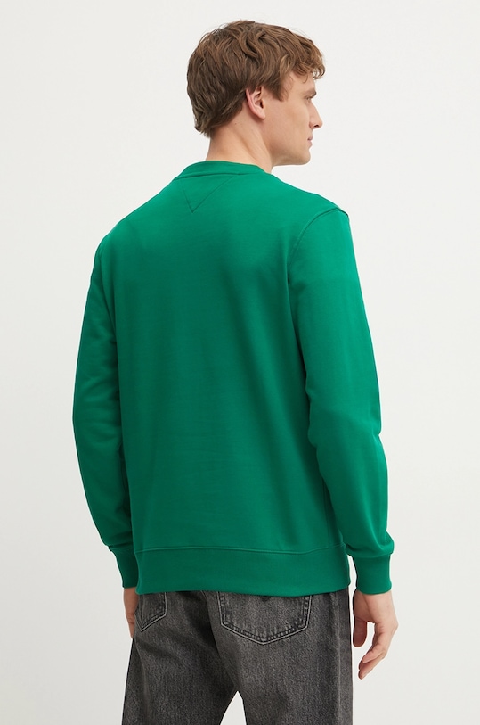 Odzież Tommy Hilfiger bluza bawełniana MW0MW38673 zielony