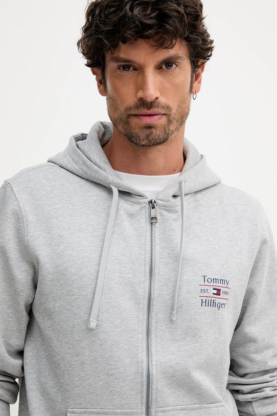 Бавовняна кофта Tommy Hilfiger сірий MW0MW39250