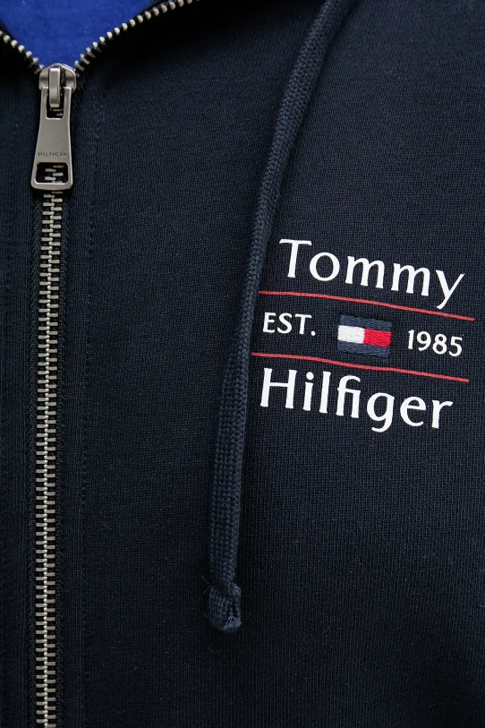 Tommy Hilfiger bluza bawełniana granatowy MW0MW39250