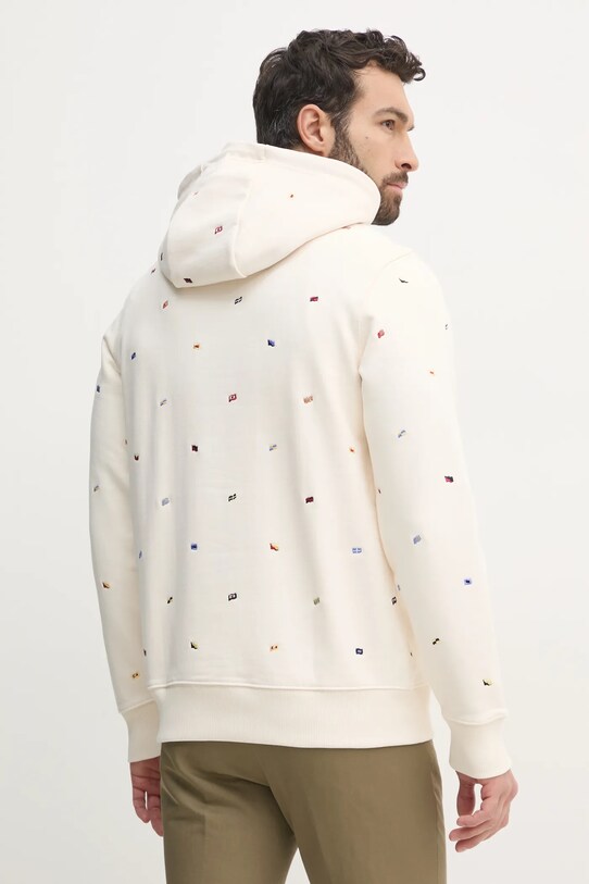 Ρούχα Βαμβακερή μπλούζα Tommy Hilfiger MW0MW39310 μπεζ