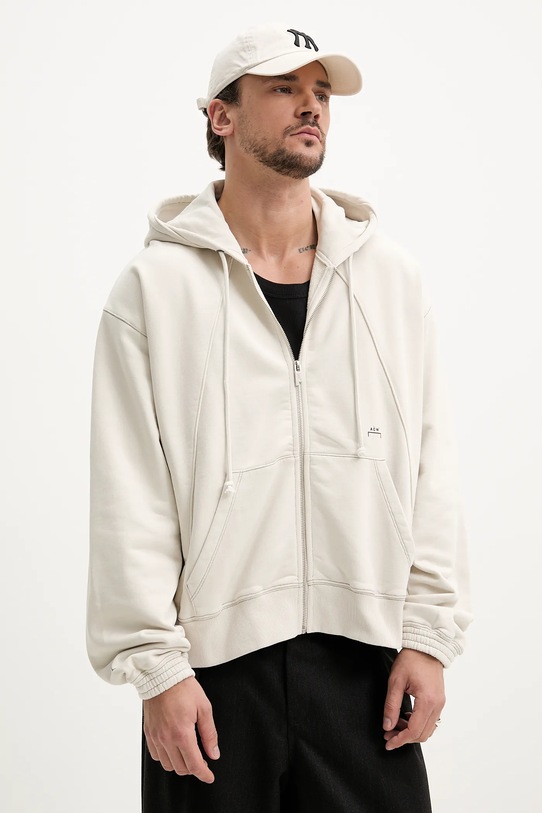 A-COLD-WALL* hanorac de bumbac uni bej ACWMW219