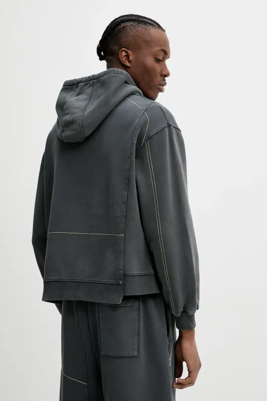 Ruházat A-COLD-WALL* pamut melegítőfelső ACWMW215 szürke