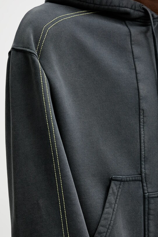 A-COLD-WALL* pamut melegítőfelső szürke ACWMW215