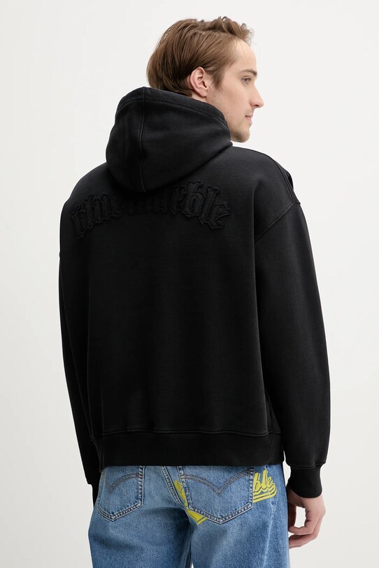 Oblečení Bavlněná mikina BLUEMARBLE HO01.FL05AA25 černá